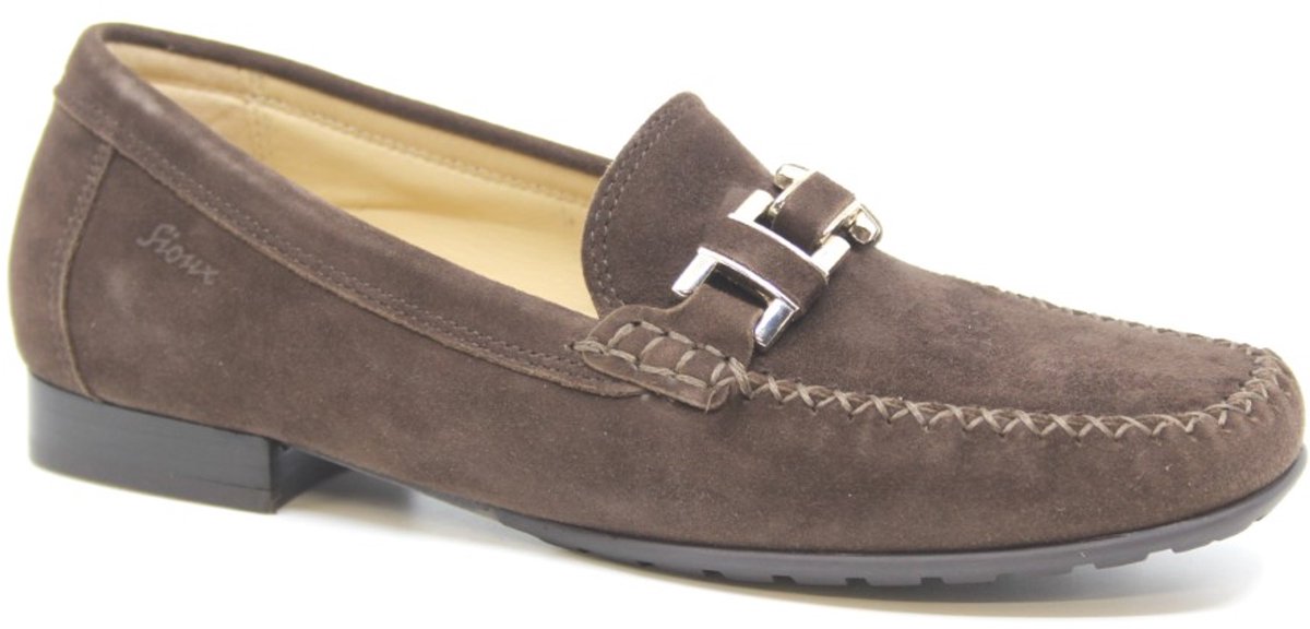 Sioux - CAMBRIA-HW - Instappers - Kleur: Bruin - Maat: 38.5