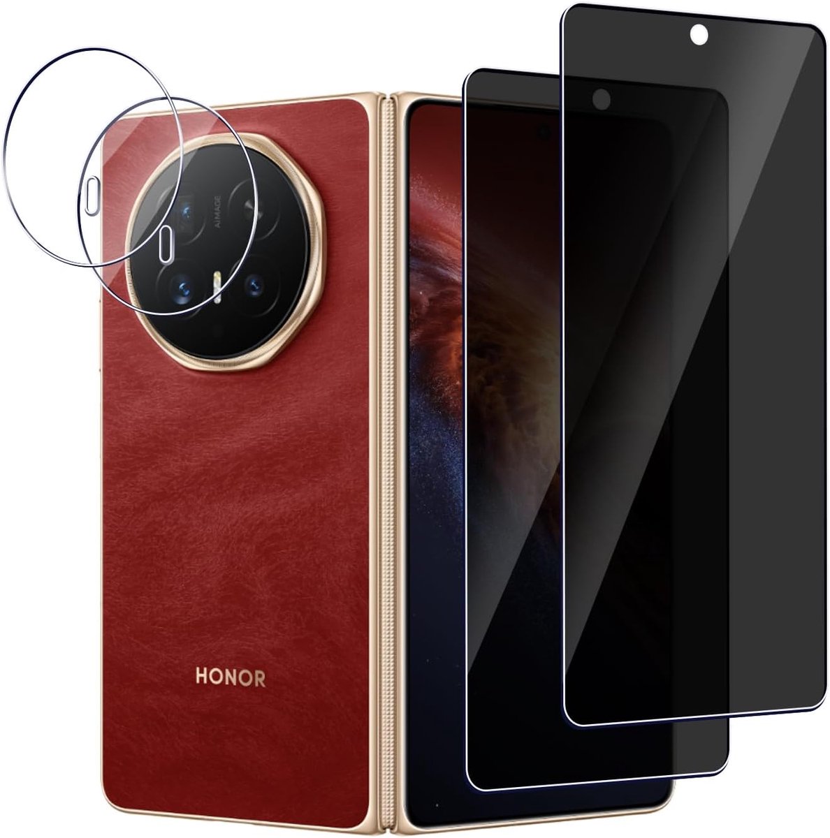 Glas voor Honor Magic V6 met camerabescherming