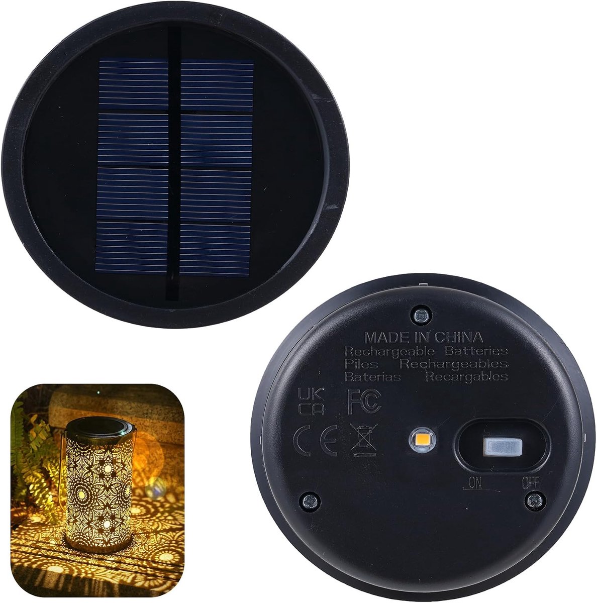Zonnepaneel voor Bonsery zonnelampen, solarlampen (15 lm)