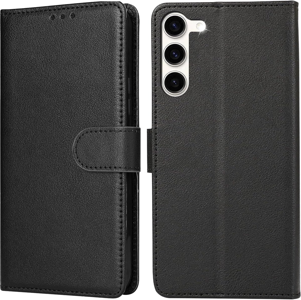 Telefoonhoesje voor Samsung Galaxy S23 5G, premium lederen klaphoes, portemonneehoes, standfunctie, kaartenvak, magnetische schokbestendig, beschermhoes, klaphoes voor Samsung Galaxy S23 5G,