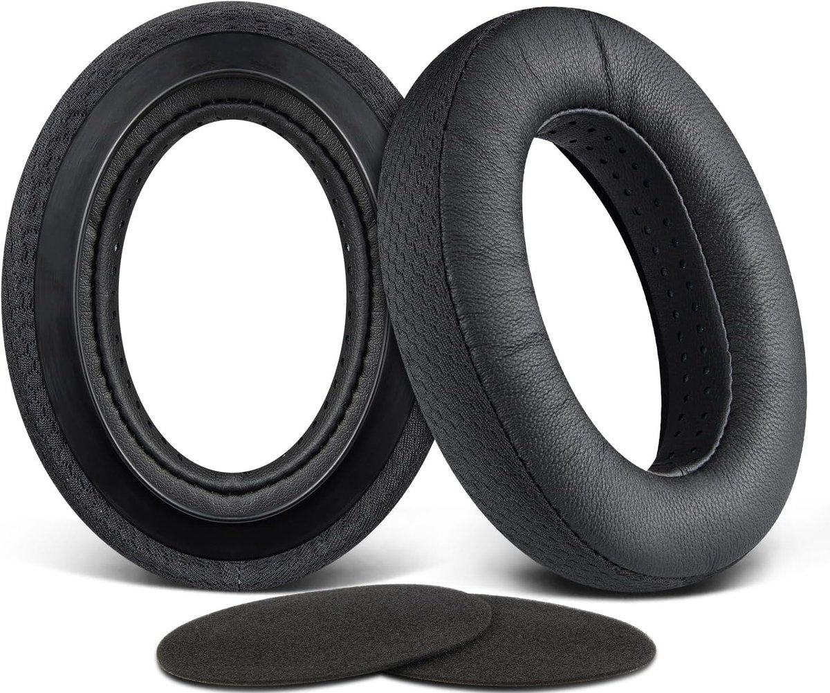 Lambskin Oorkussens voor Sennheiser HD600/HD650/HD6XX - Comfortabele Geluidsisolatie en Duurzaamheid