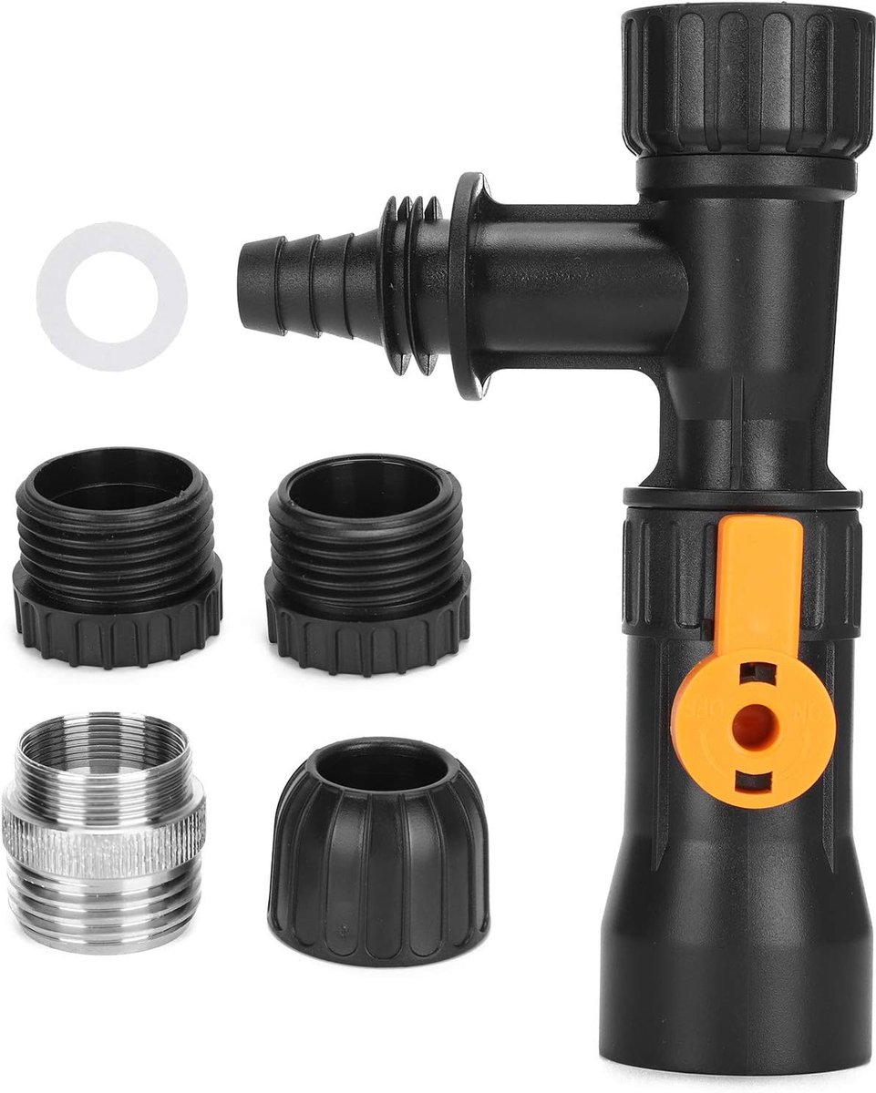 Water Wisselaar Aquarium Water Wisselaar Kraan Connector Kraan Nozzles Pomp met 2 Kraan Adapters