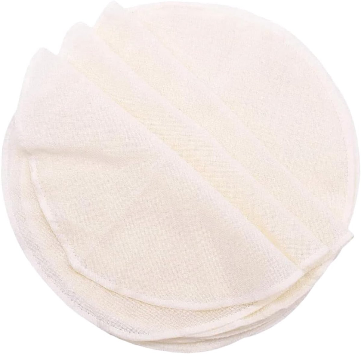 10 stuks katoenen stoomdoek voor stoompan, herbruikbare stoompad, keukenaccessoires, gemakkelijk te reinigen en ruimtebesparend, ter bescherming tegen voedselaanzet, gelijkmatig koken