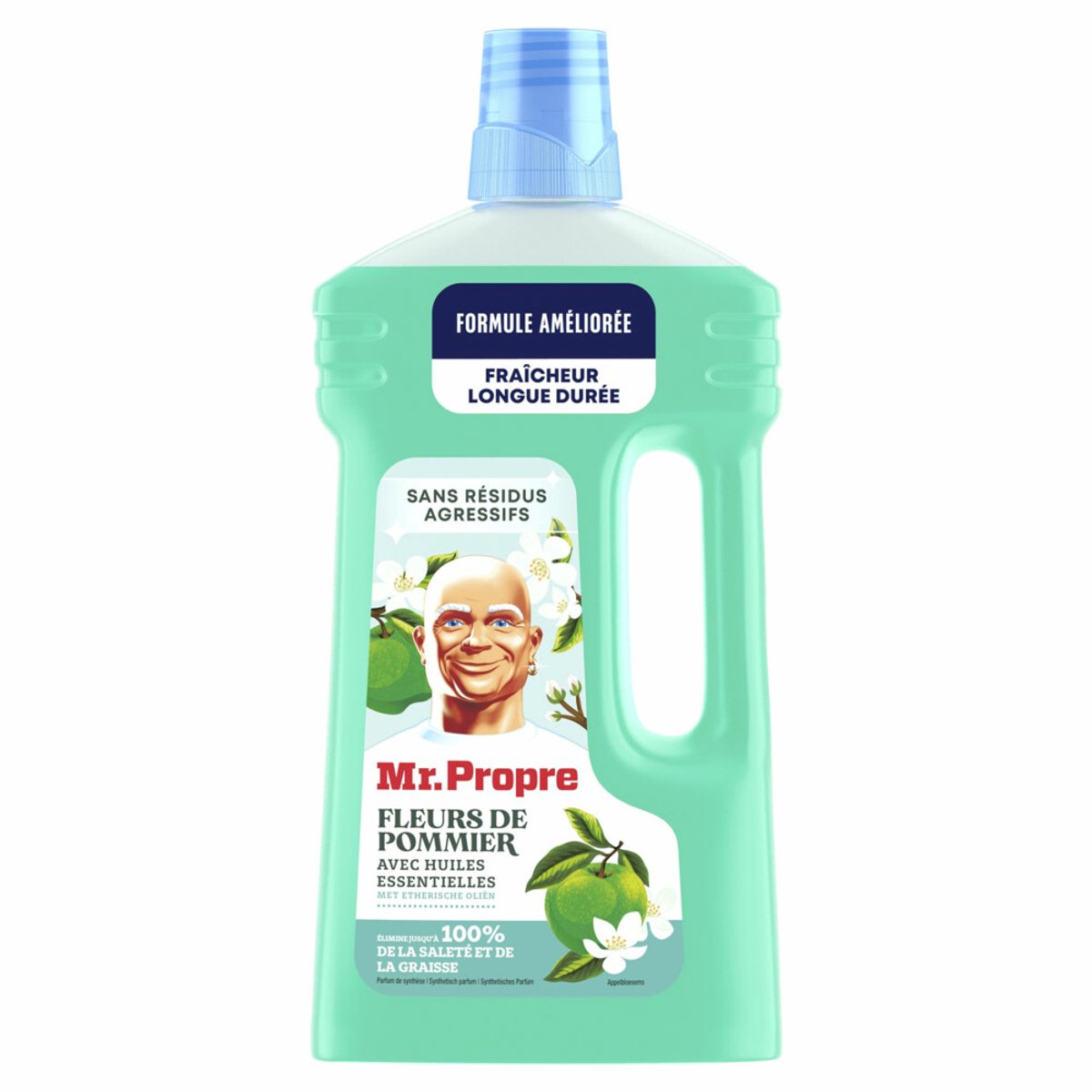 Mr. Propre - Allesreiniger Appelbloesem - 6 x 1 liter - Voordeelverpakking