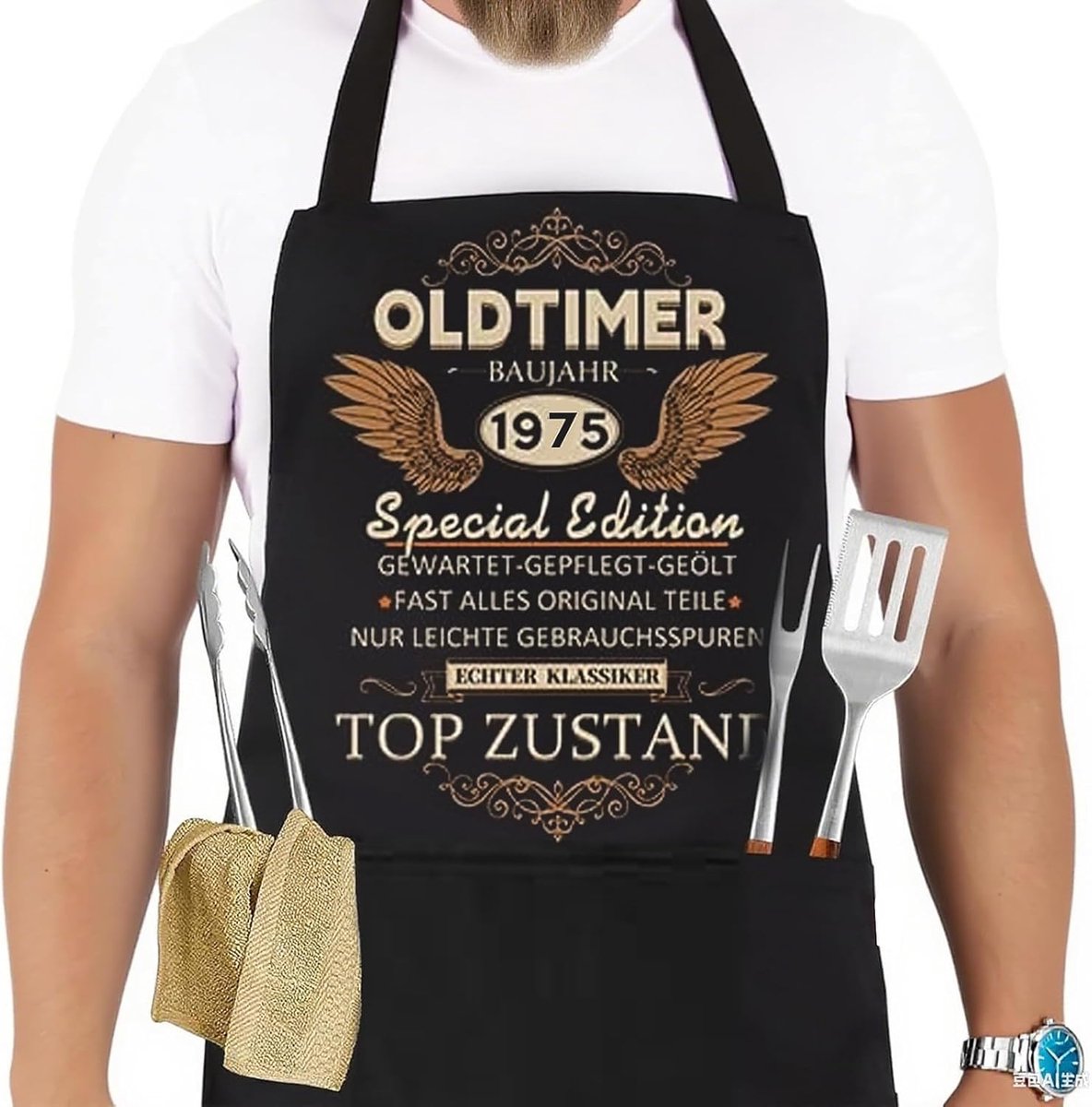 heren, man verjaardag cadeau-ideeën barbecueschort