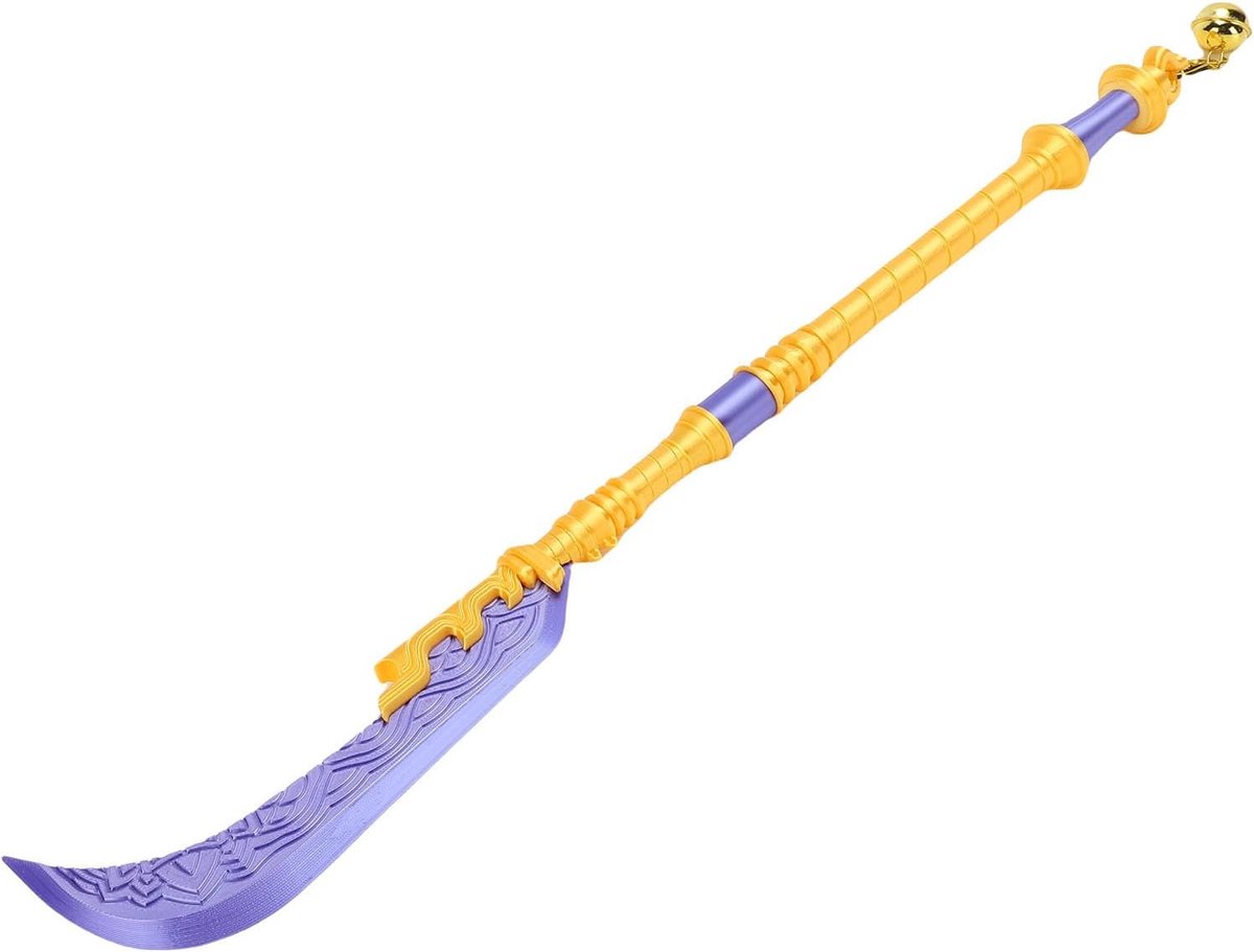 Cosplay Kostuumzwaard, 25in 3D Gedrukt Anime Zwaard Speelgoed Prop Wapen voor Halloween Kerstmis, Filmverzamelaars