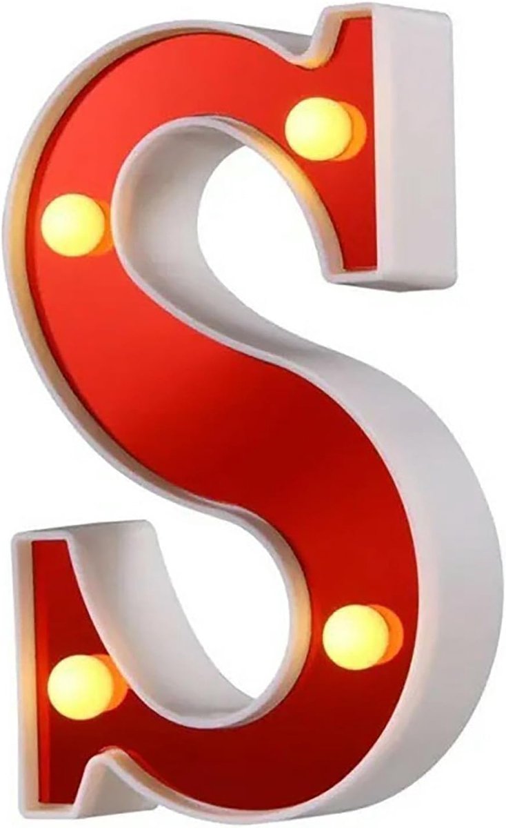 Knipperende letters, batterijen voor verjaardagsfeesten, huwelijkscadeaus voor meisjes, kerstversieringen in familiebars