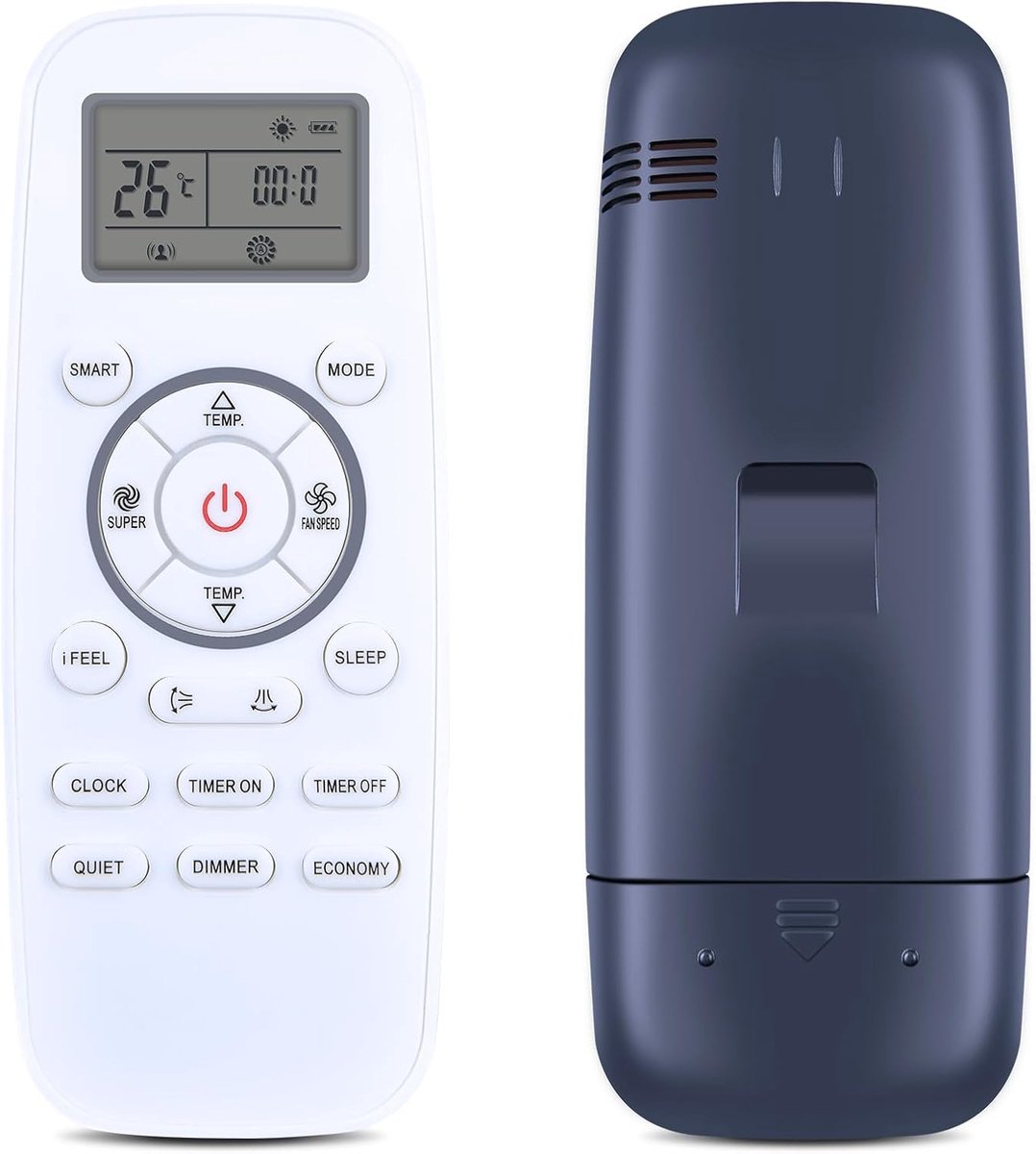 Vervangende afstandsbediening geschikt voor Hisense airconditioning DG11L1-12 CA35YR03 CA35YR03G AN20DBG DG11L1-03 DG11L1-04 AS-09UR4RYDDJ01G AS-09UR4RYRCA0101G AS-0101G AS