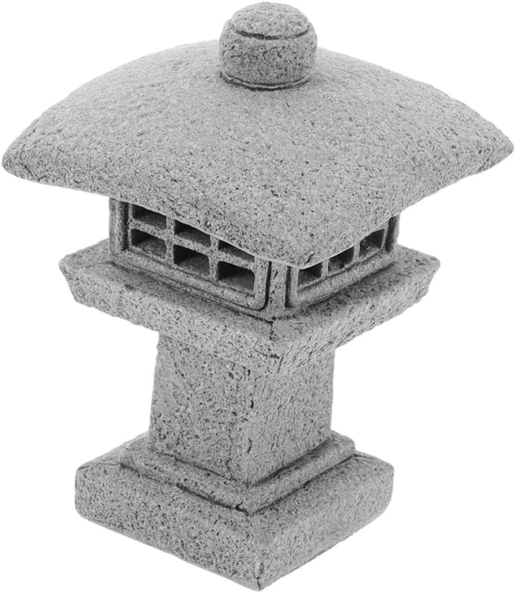 Pavilion Standbeeld Duurzaam Veilig Tuinornament Lichtgewicht Decoratie Voor Bonsai Tuin Oosterse Cultuur Sfeer Geschikt Voor Binnen Buiten