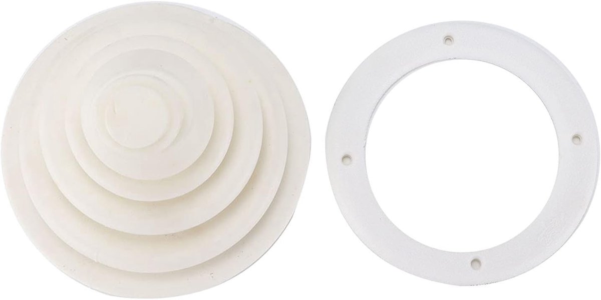Marine Stuurschakelkabel Beschermende Boot Motor Well Kabel Boot Balg Rubber Kunststof voor Auto's Boten Jachten (Een witte))