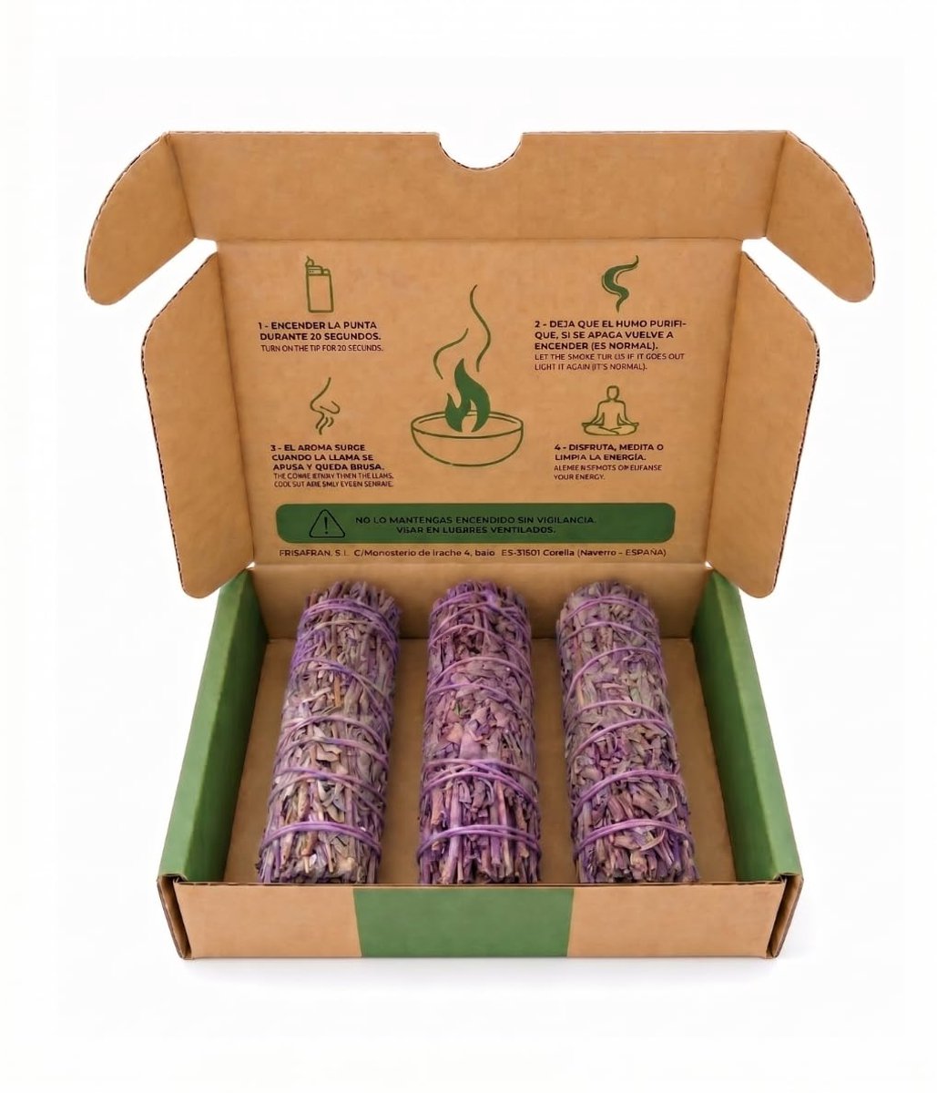 Wierookstokjes 10cm 3-Pack - Lavendel - Natuurlijke geur - Ontspanning voor de slaapkamer - ShopVlot