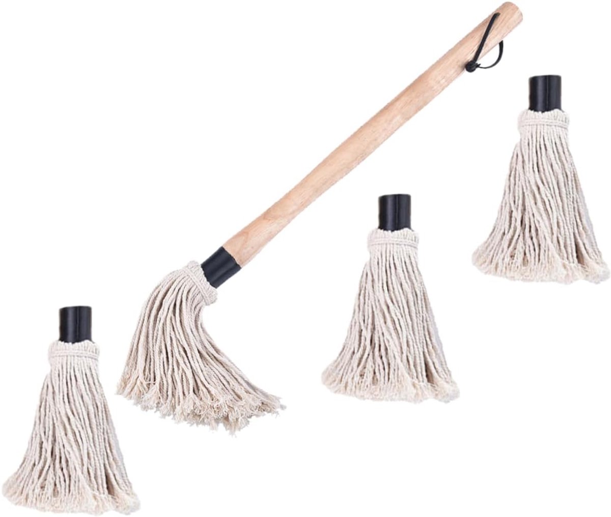 1set Bbq Basting Brush Met Handvat Vervangbare Oliekwast Voor Grill Bakken Voor Barbecue Keukengebruik Assortiment Kleuren
