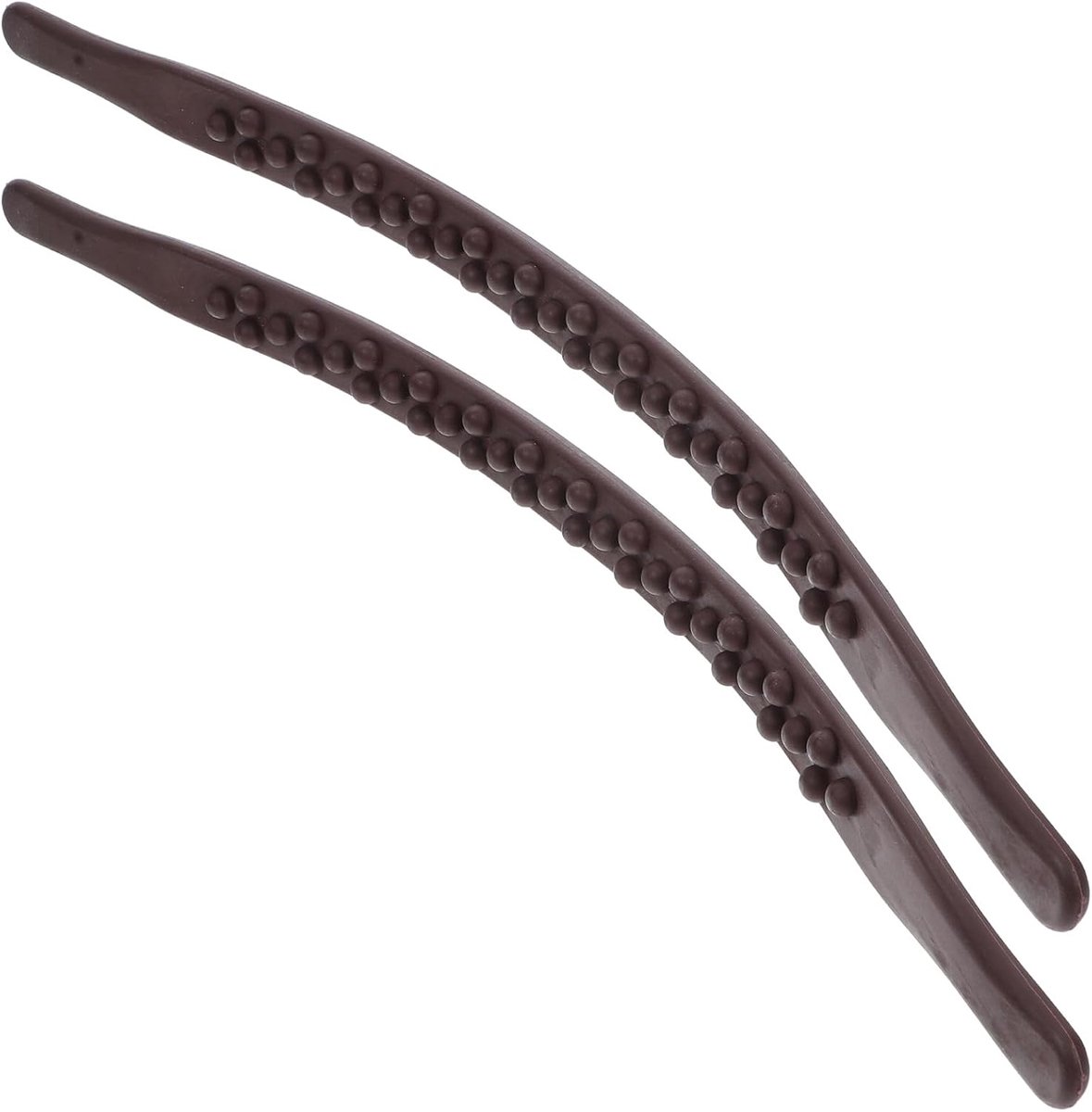 2pcs Plastic Massage Roller Sticks met 37 Kralen voor Diepe Weefselmassage en Gua Sha, Veilig en Duurzaam, Volledig Lichaamsgebruik voor Spierontspanning en Acupressuurpuntstimulatie