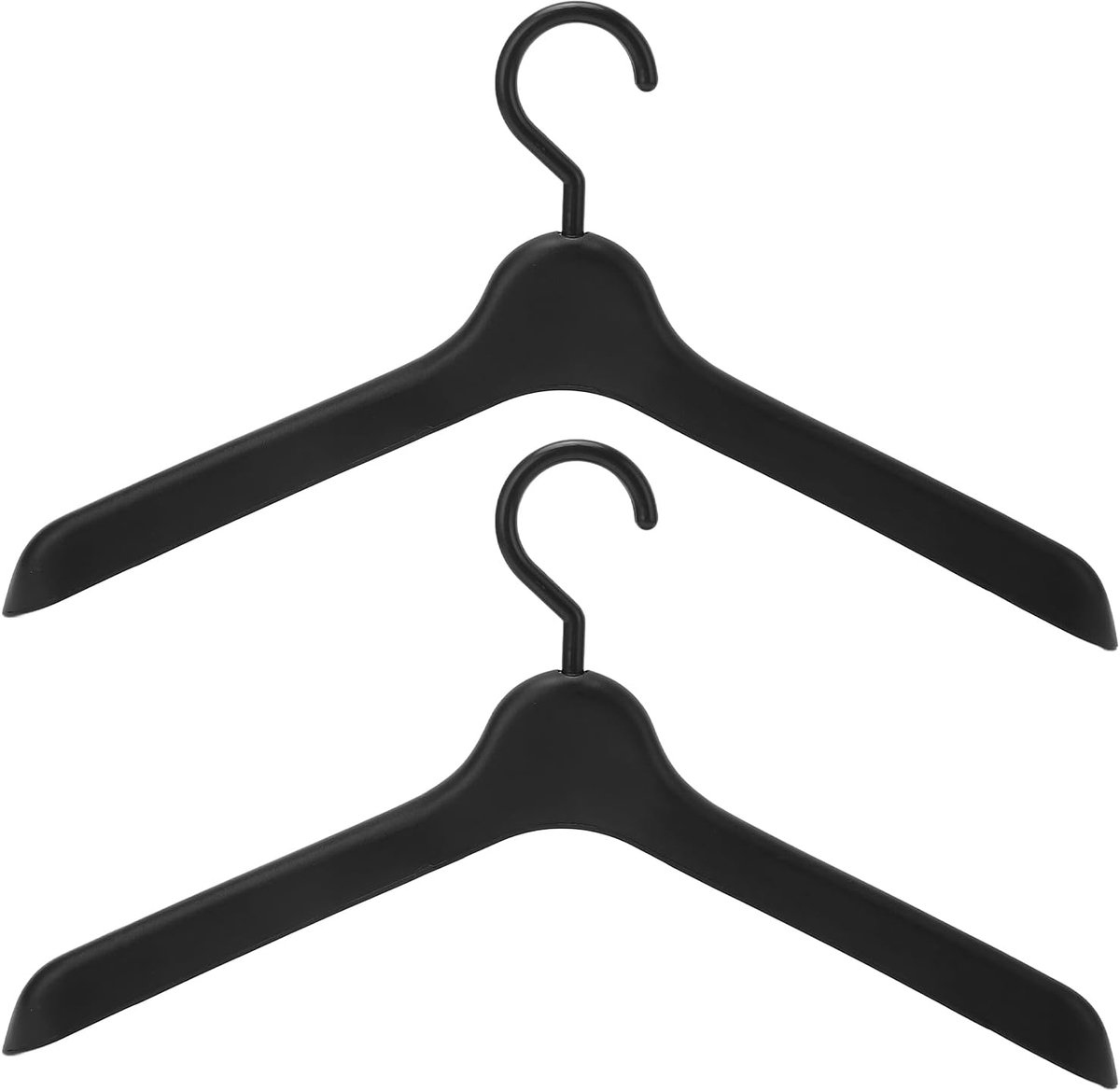 2 Stuks Antislip Ruimtebesparende Duurzame duik- en Surfhangers, Multifunctionele Hanger met Zwarte Look voor Duikpakken en Surfwetsuits