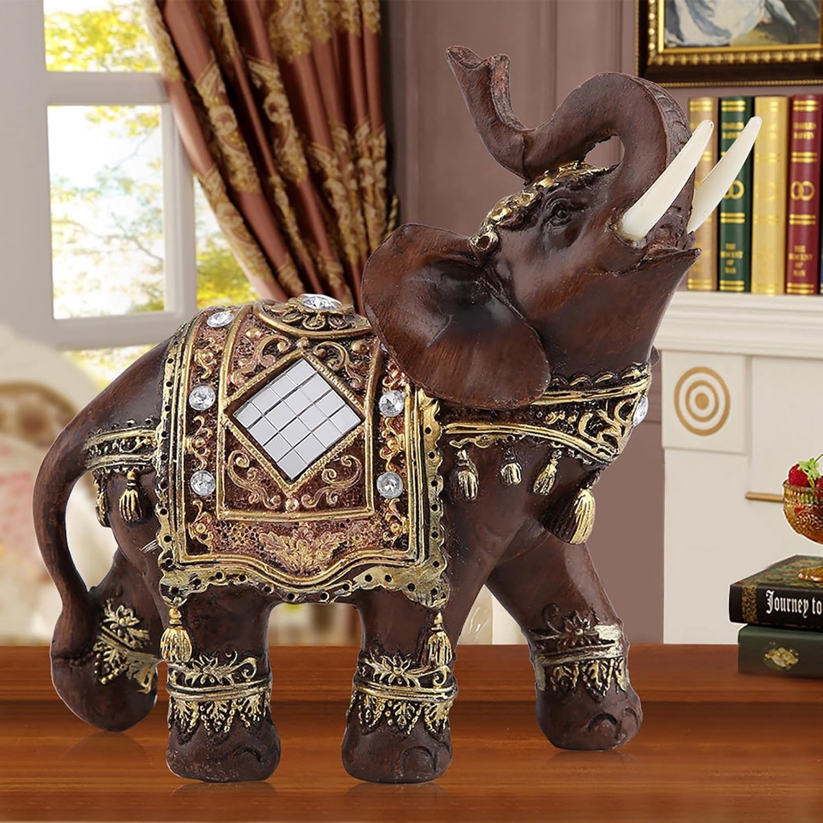 Figuren, dieren decor geluksbrenger voor thuissfeer groot