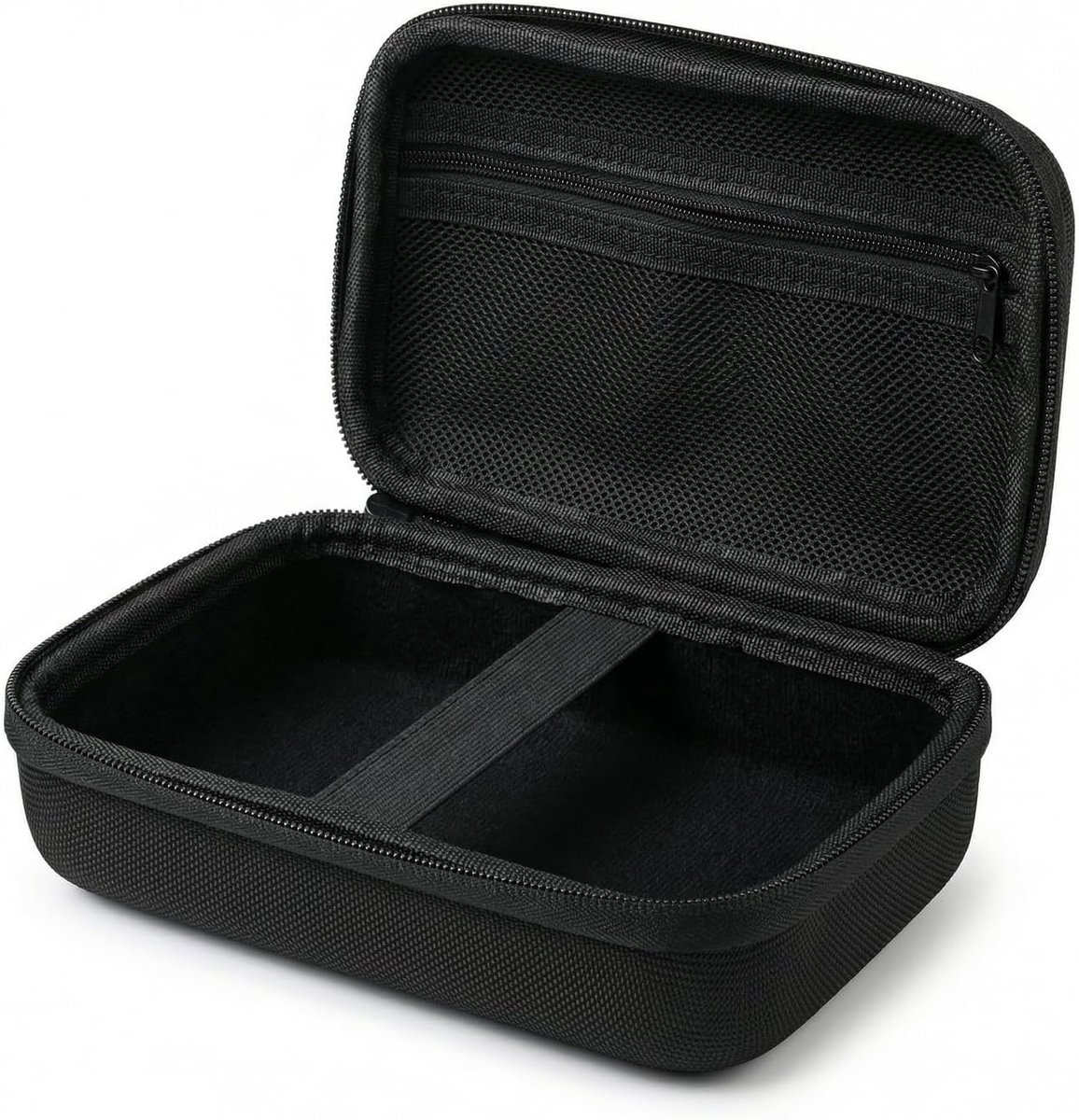 Cameratas voor Canon G7X Mark IIG7X Mark IIIG9 X Mark II, netvak met ritssluiting, cameratas past USB-kabel, batterijen
