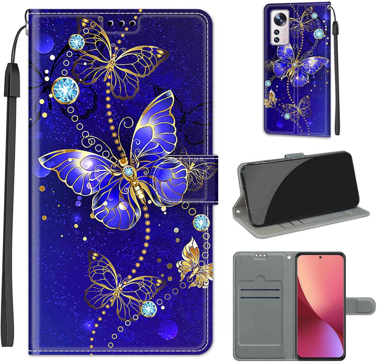 Portemonnee Telefoonhoes voor Xiaomi 12/ 12X