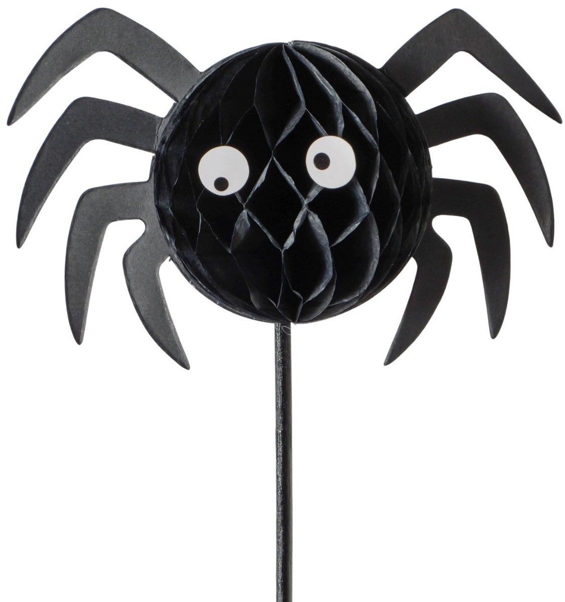 Boltze plantenprikker Websy spin zwart 27 cm papier