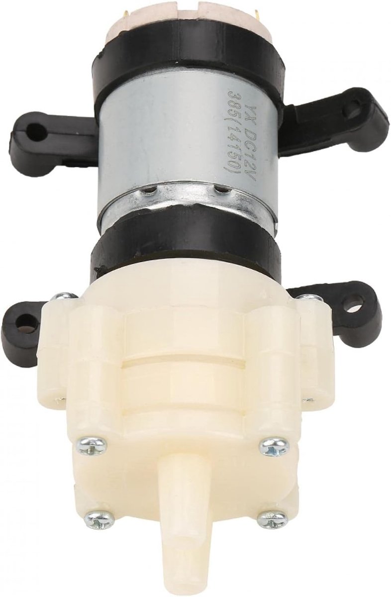 Krachtige 12V Zelfaanzuigende Waterpomp voor Aquariums, Thee Machines en Tuinirrigatie