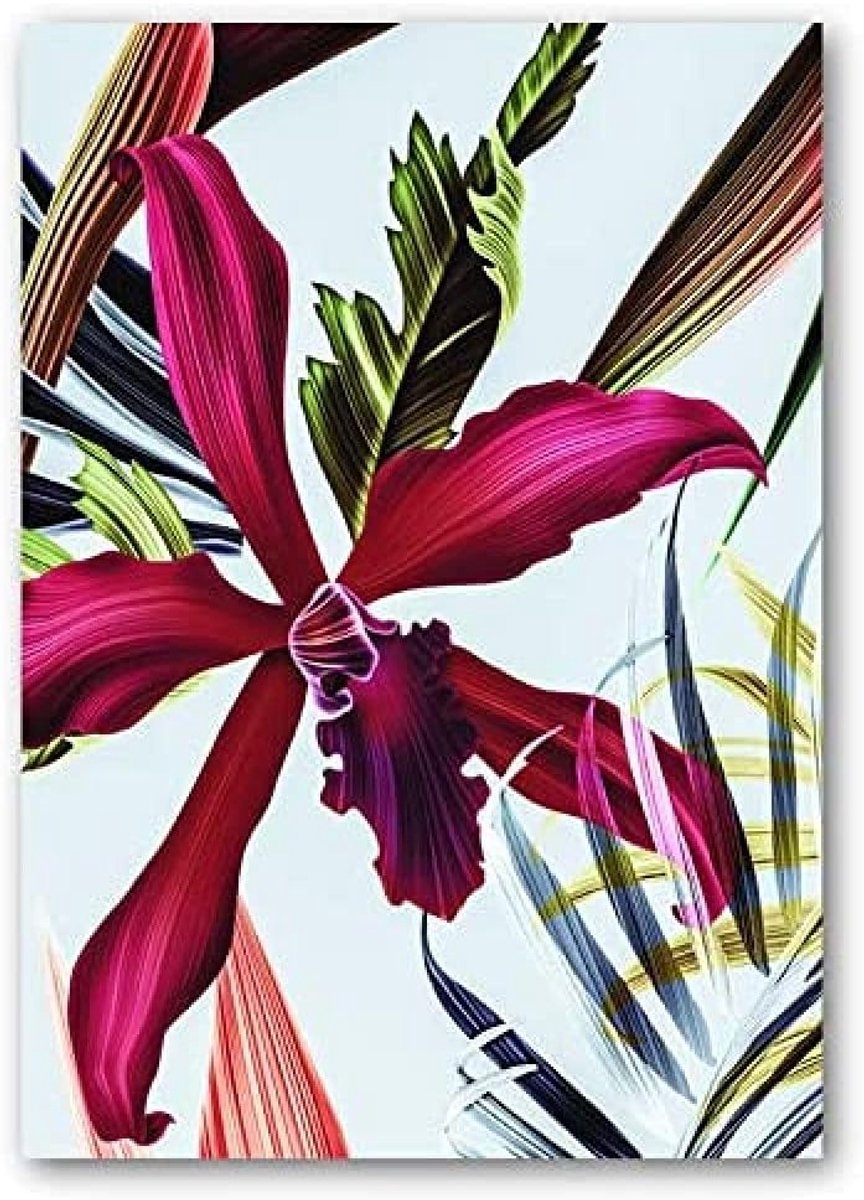Botanical Collection A5 Tijdschrift Notitieboekje, Lelie