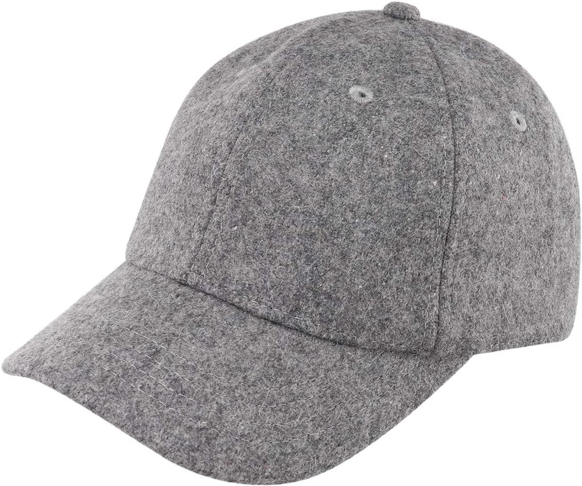 Winterbaseballpet van fleece, gevoerd, voor heren en dames