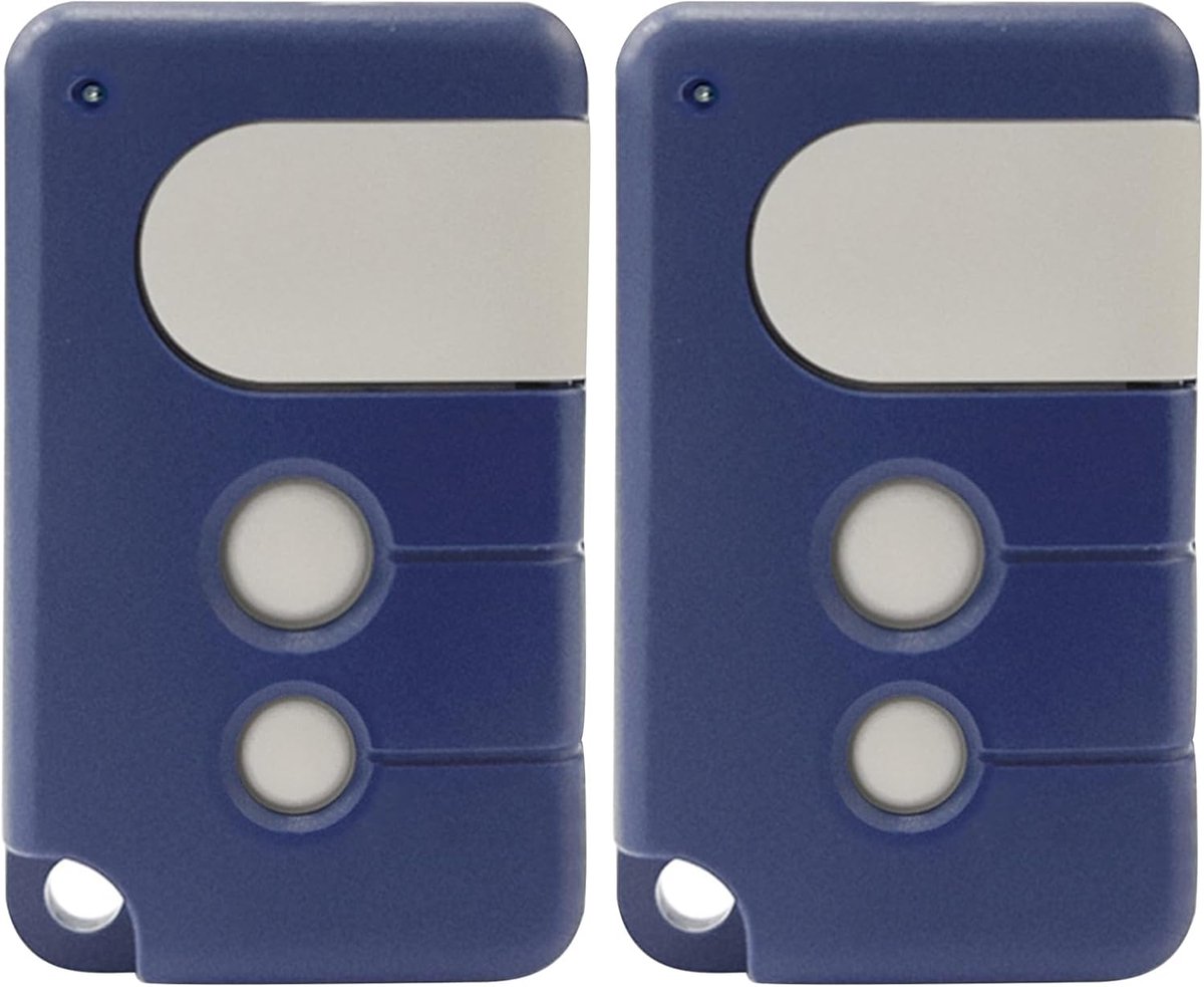 2 stuks garagehandzender compatibel met Chamberlain LiftMaster MotorLift 84335EML, 84333E, 94333E, 433,92 MHz garageafstandsbediening handset voor MotorLift ML500, ML700, draadloze afstandsbediening