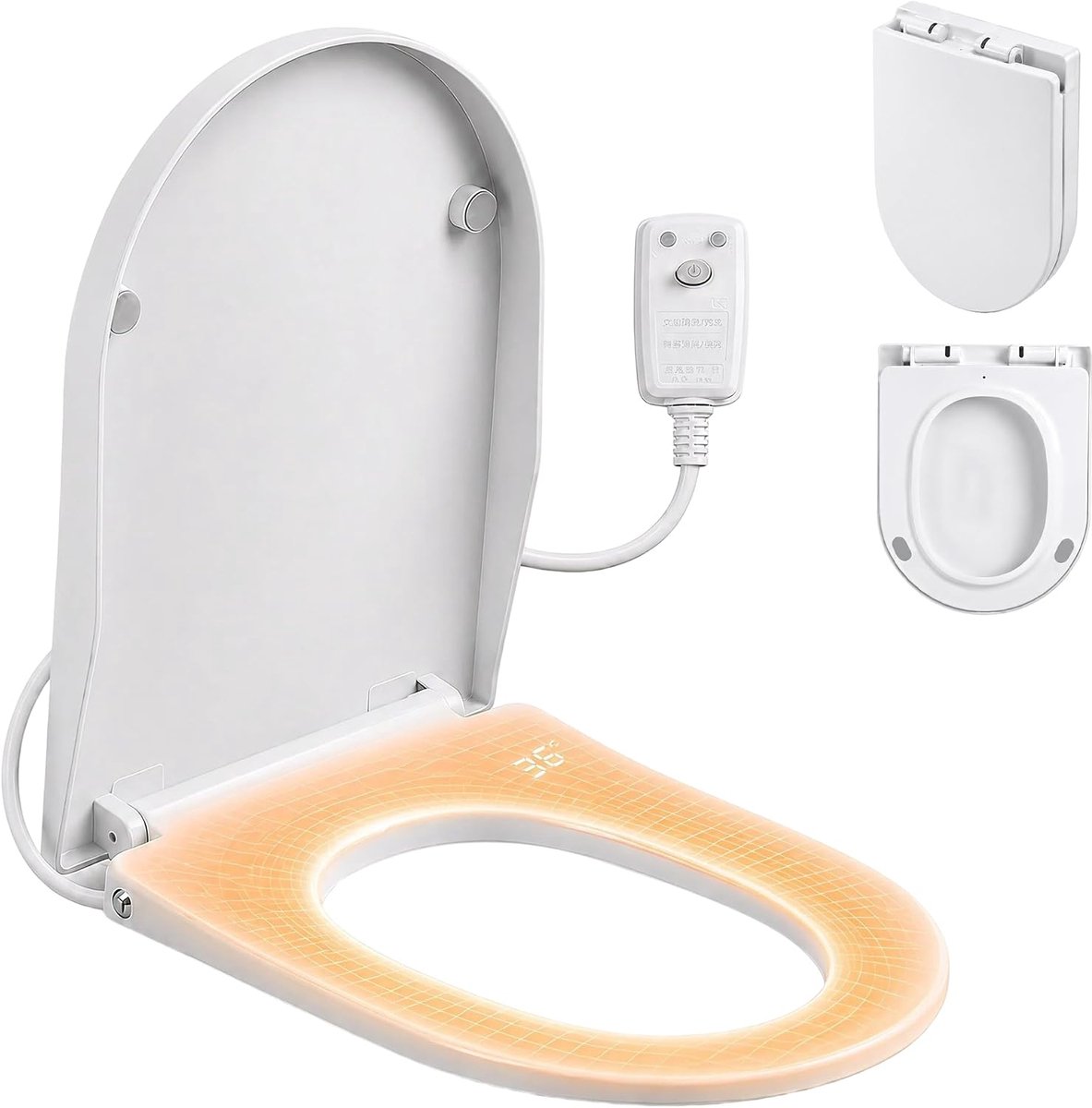 Wc-bril, verwarmde wc-bril, 3 temperaturen