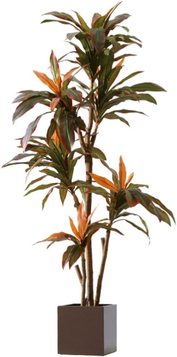 Kunstmatige planten, palmboom nep groene planten grote potplanten, woonkamer indoor thuis kantoor fashion decoratie (Grootte : 166CM)