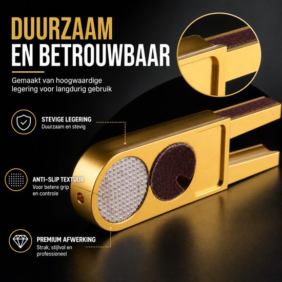 BukkitBow - Biljartkeu Tip Trimmer - Pool en Snooker Keu Shaper - Biljart Accessoire van Merkloos — afbeelding 5
