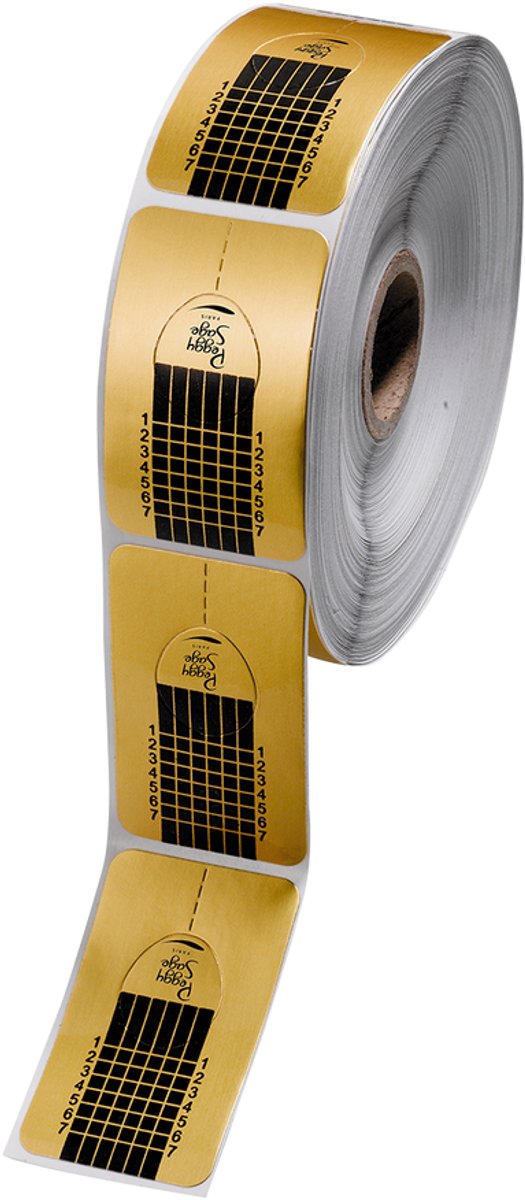 Peggy Sage Adhesive Nail Forms Roll of 500