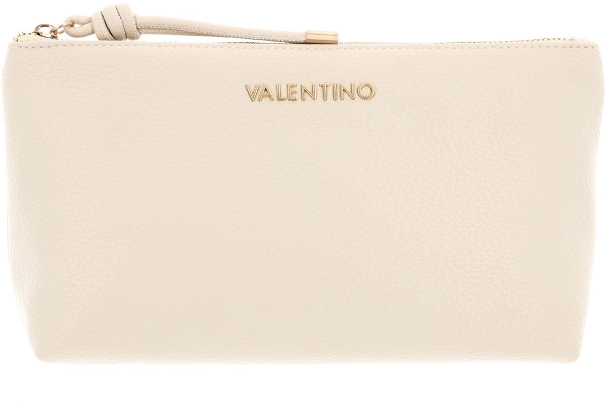 VALENTINO accessoiretas Saphira Soft Cosmetic Case Ecru crème