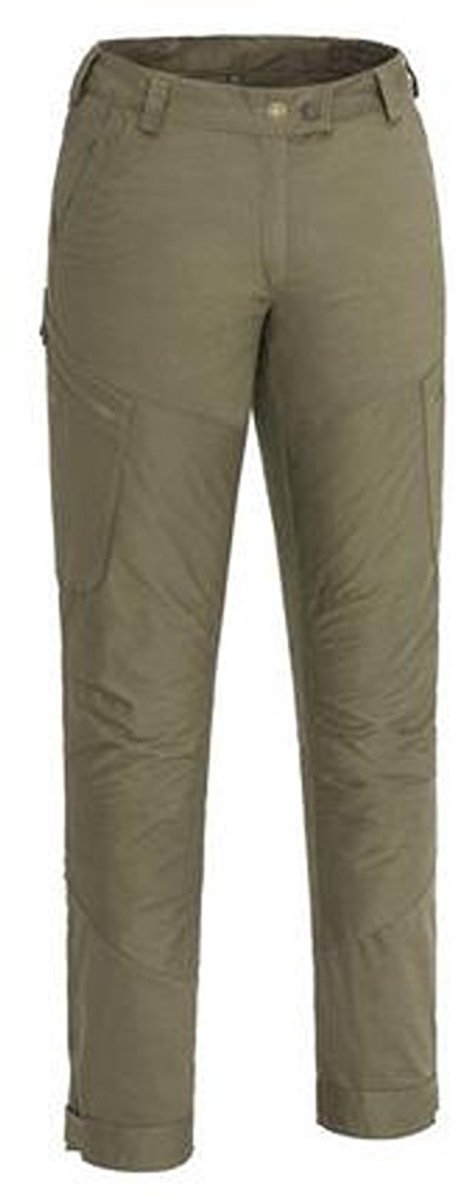 Pinewood 3017 Dames outdoorbroek Tiveden TC-Stretch Insectsafe Olijfgroen