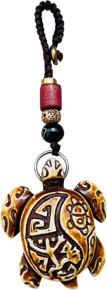 Cordon Maori Yin Yang Schildpad - Hanger