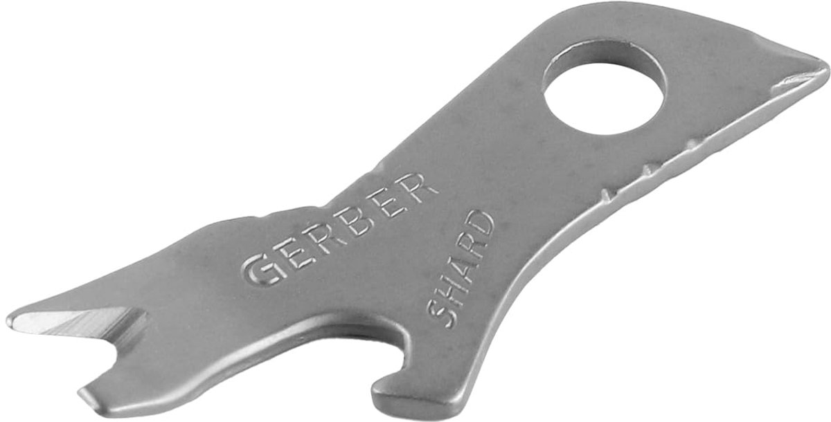 Dailygoods- Sleutelhanger 7-in-1 multifunctioneel ontwerp - Flesopener - Schroevendraaier - Draadstripper - EDC-apparatuur - Grijs - Multitool