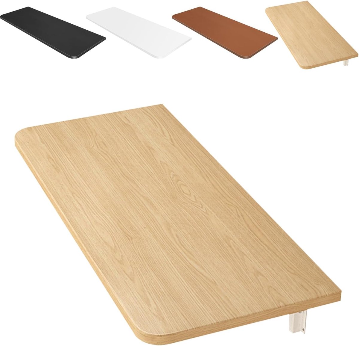 Eettafel, hangtafels, balkon, hoge keukentafel, inklapbare wandtafel voor console, woonkamer, balkon, garderobe en slaapkamer (hout 60 x 30 x 1,6 cm)