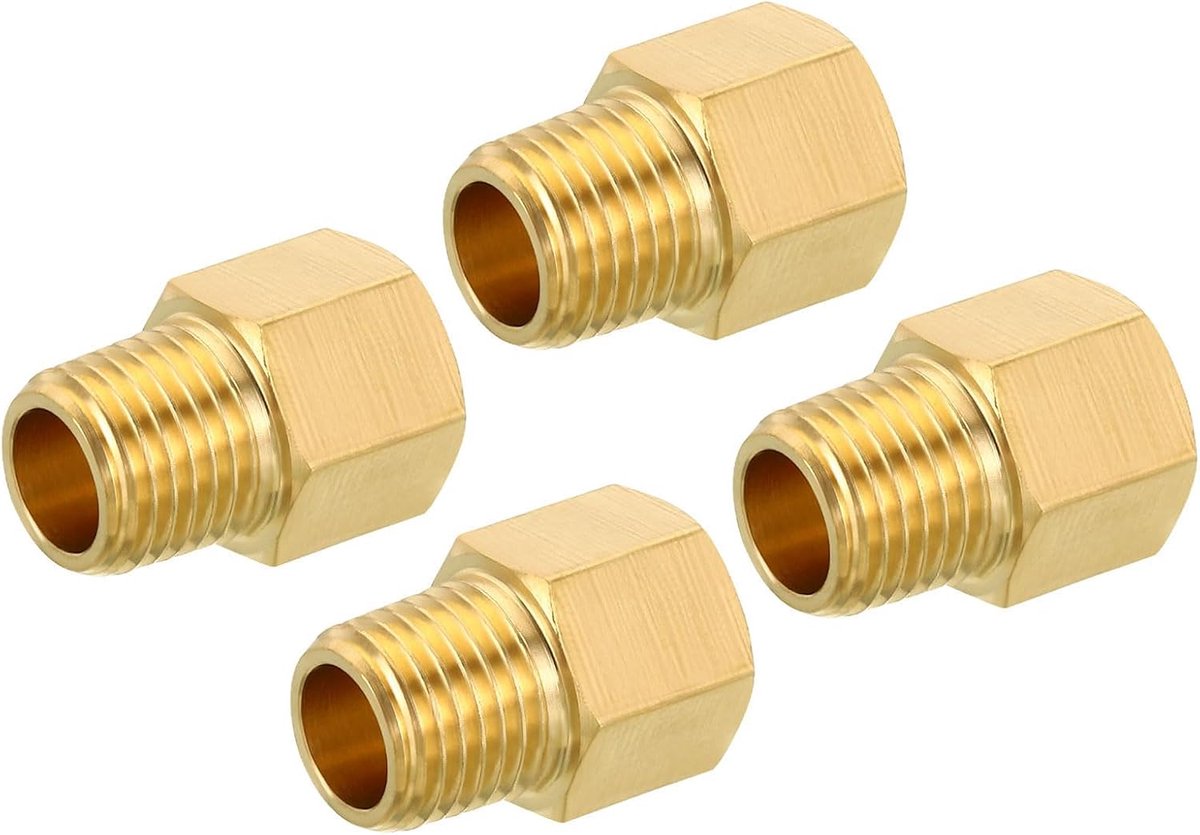 Dailygoods - Messing Pijp Fitting Hex Reducer Adapter Set