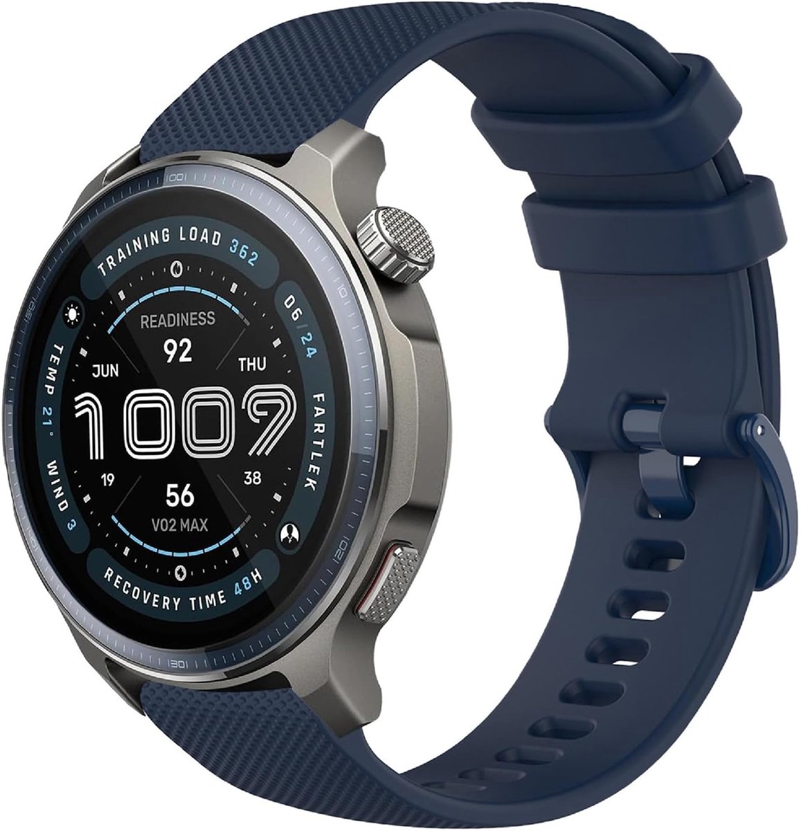 Dailygoods - Zachte Siliconen Horlogeband voor Amazfit Balance 2