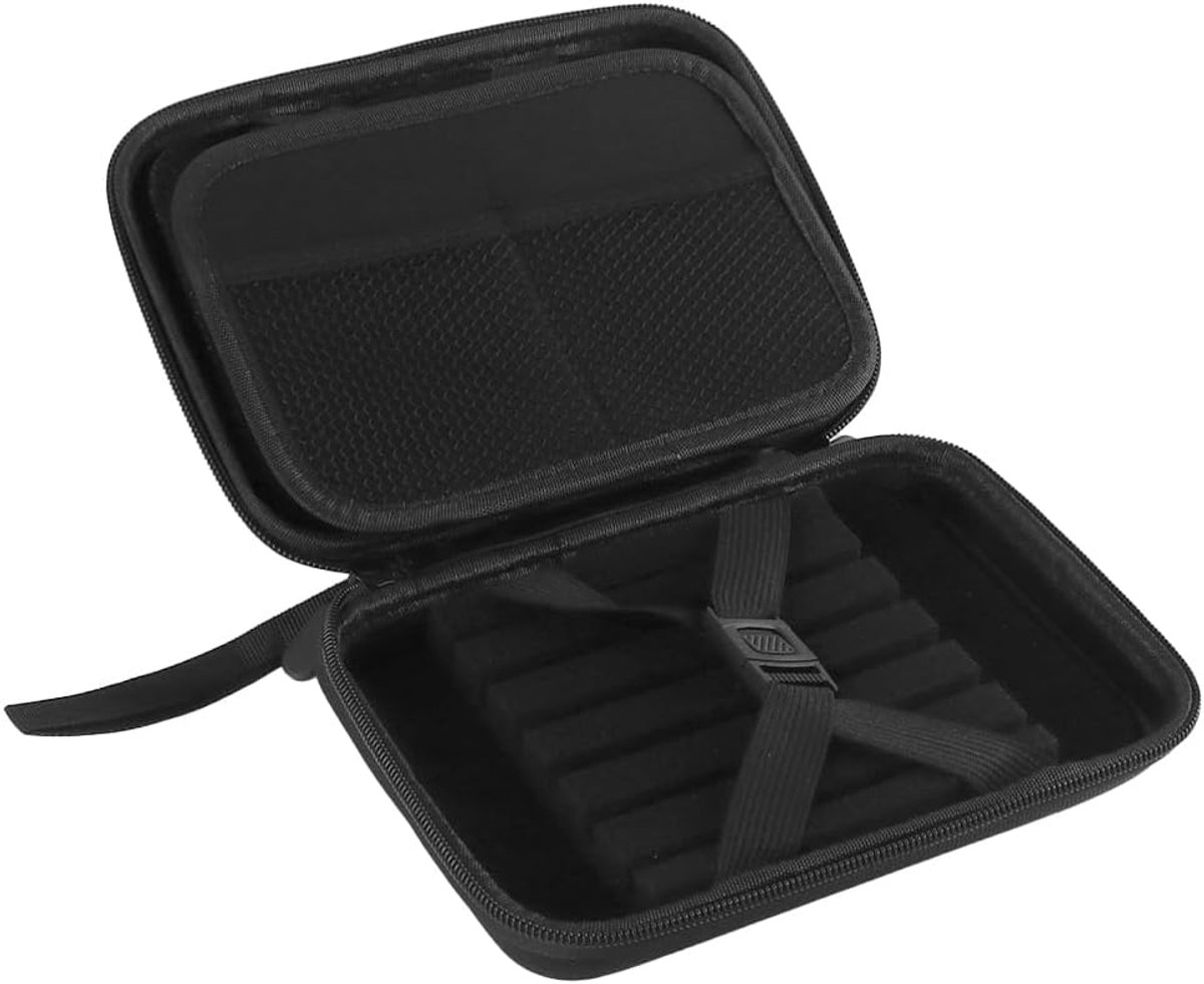Dailygoods- Opbergdoos Draagbaar - Harde Opbergdoos - Zachte Opbergdoos - Lichtgewicht - EVA - 6x15x21cm - Opbergbox