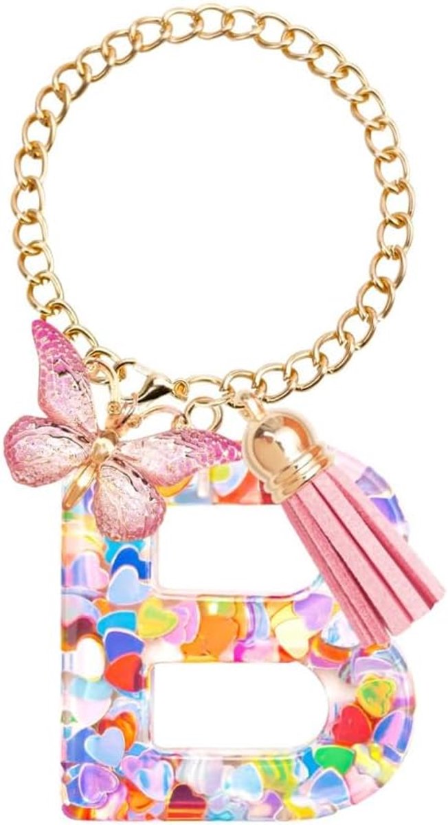 Dailygoods - Bekerdecoratie met Alphabet Bedels voor Vrouwen en Meisjes