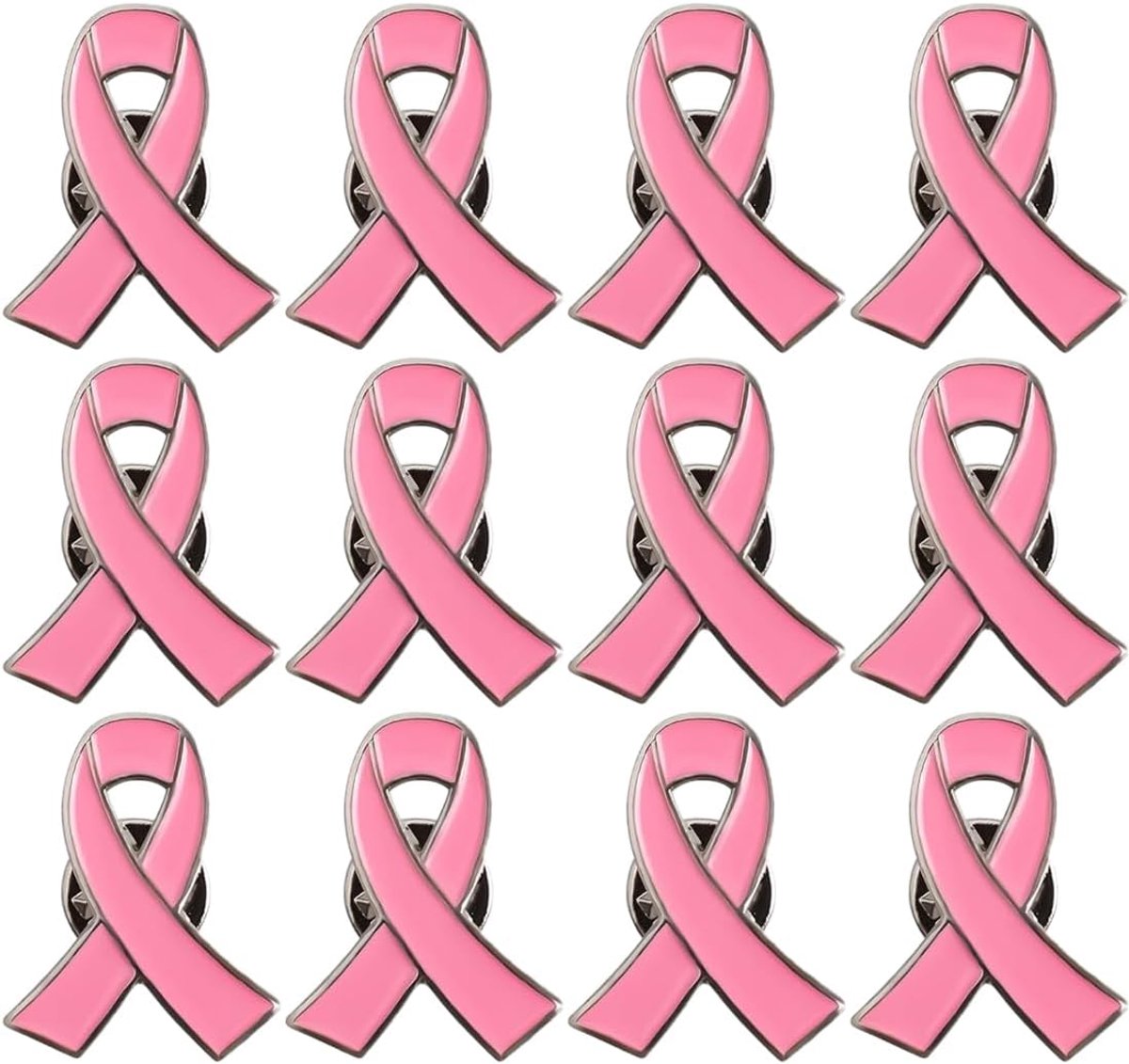 Broches om de hoop te sensibiliseren sieraden voor vrouwen (roze)