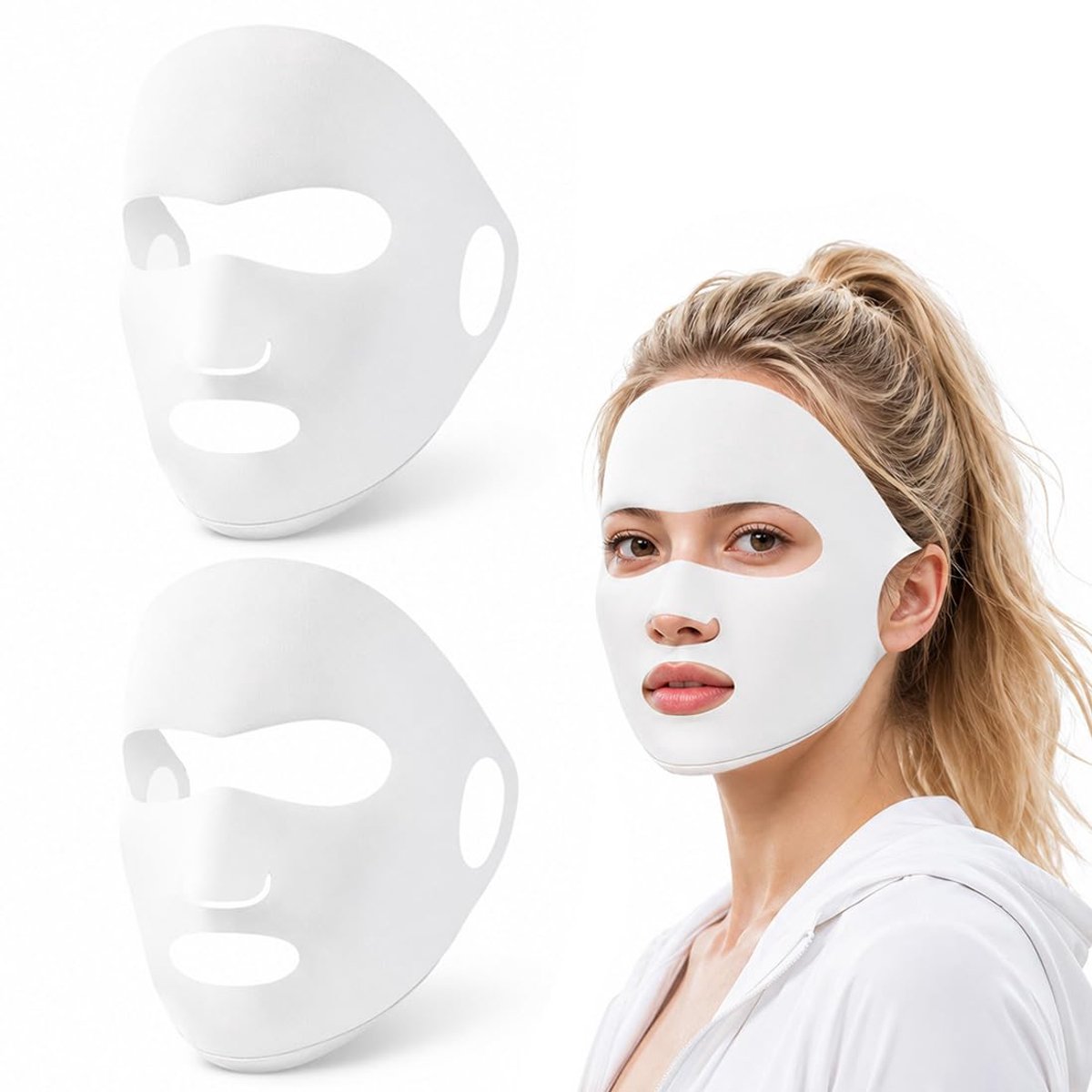 Maskers, grijs, waterdicht, standaardmaat, voor gezichtsverzorging