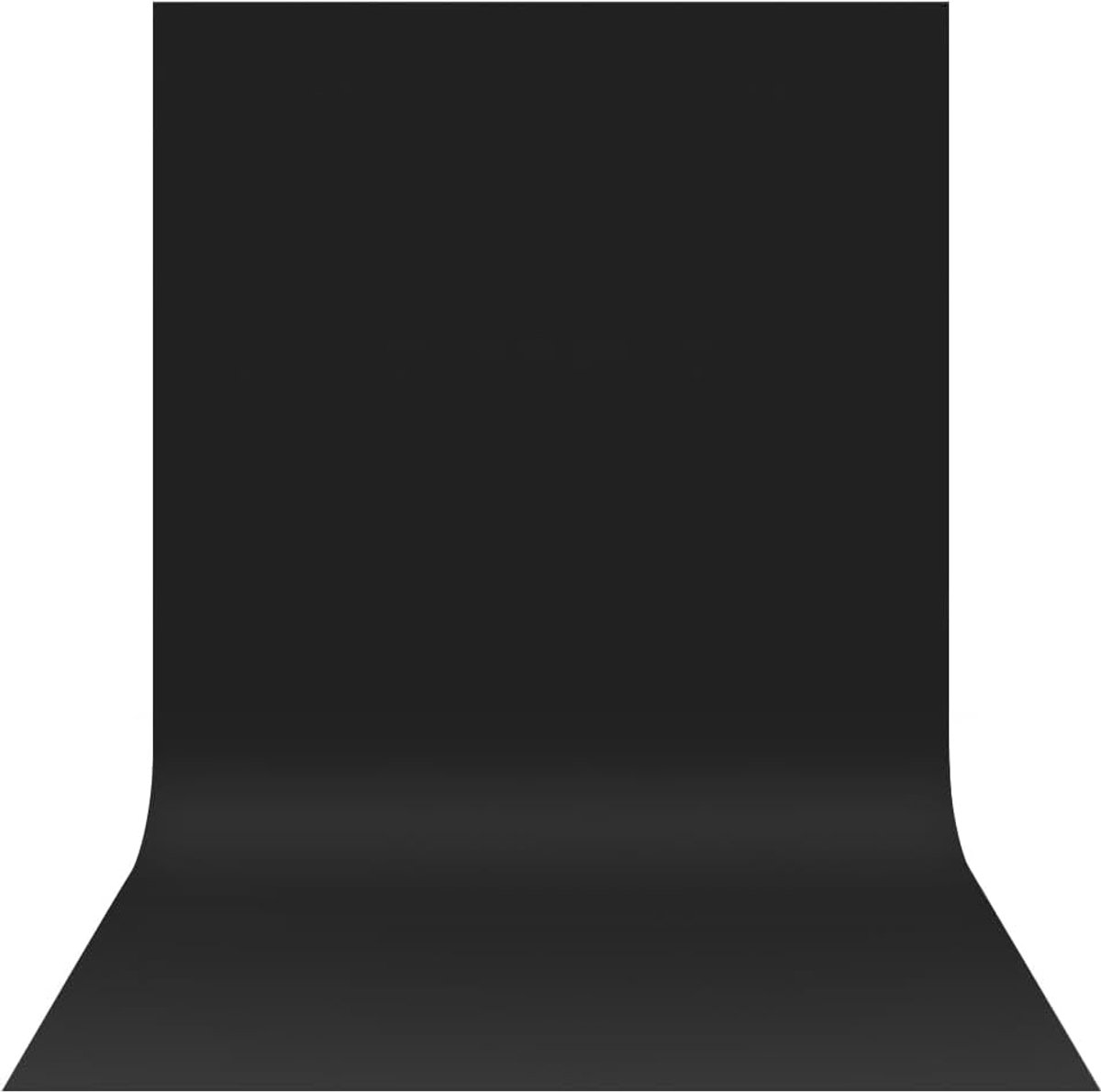 Fotoachtergrond zwart, 2 x 3 m, zwarte fotoachtergrond zwart, wasbare polyester achtergrond voor fotostudio, fotoshoot, video, modefotografie