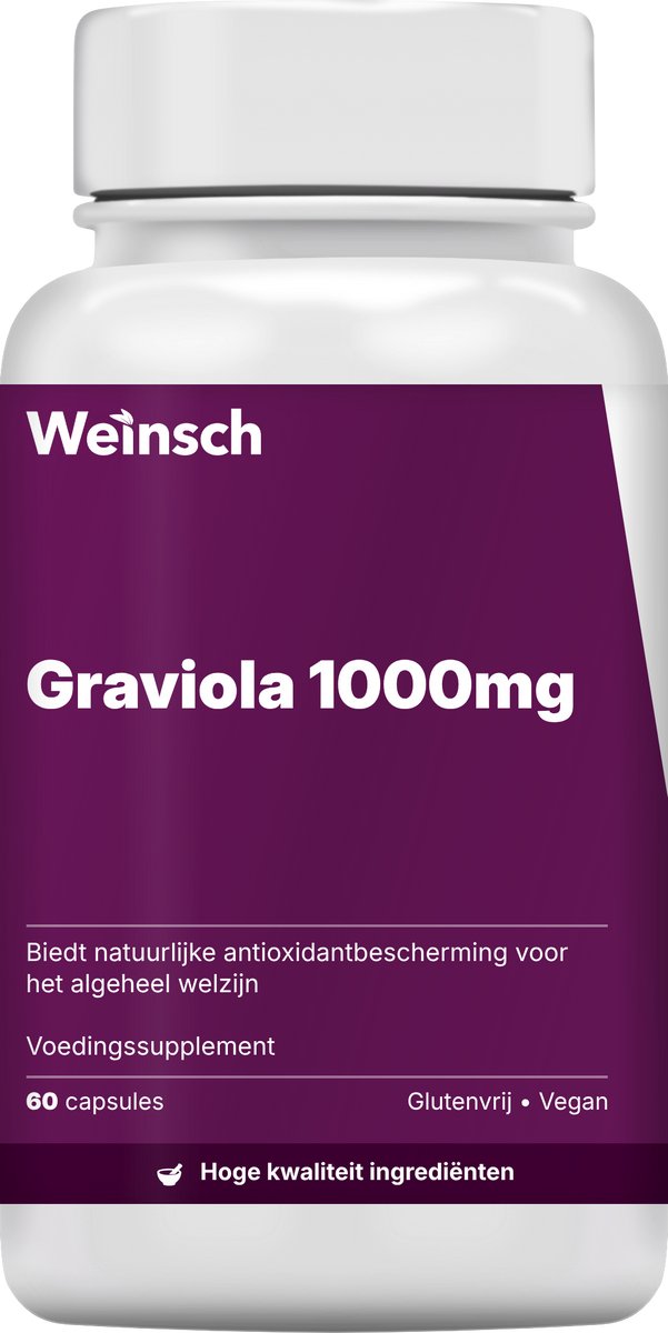 Weinsch Graviola 1000mg | 450mg | 60 capsules