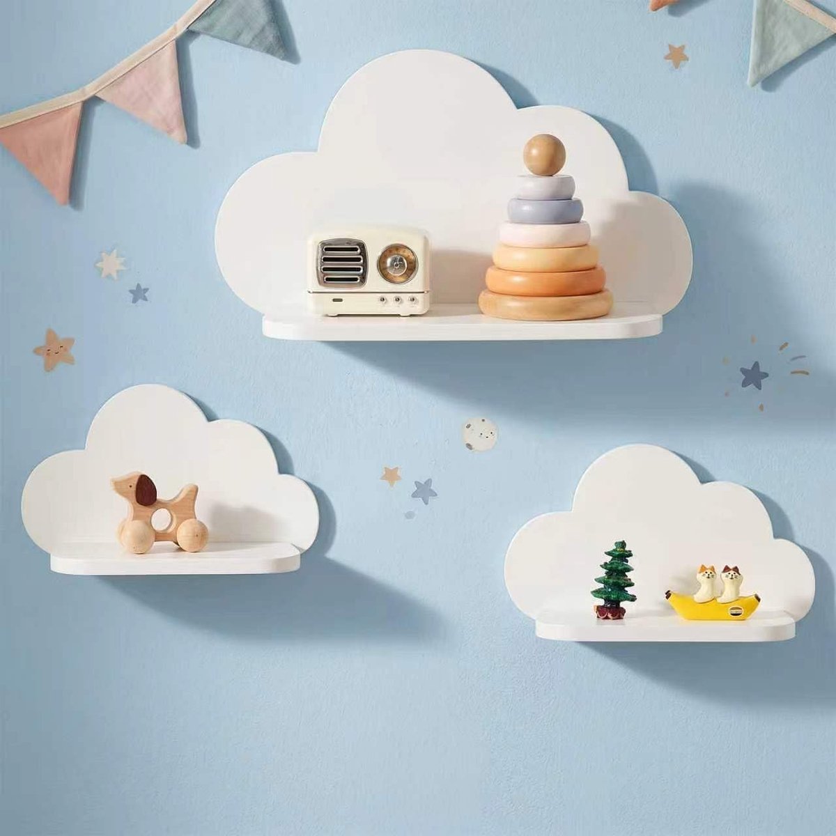Zwevende planken 3 pack