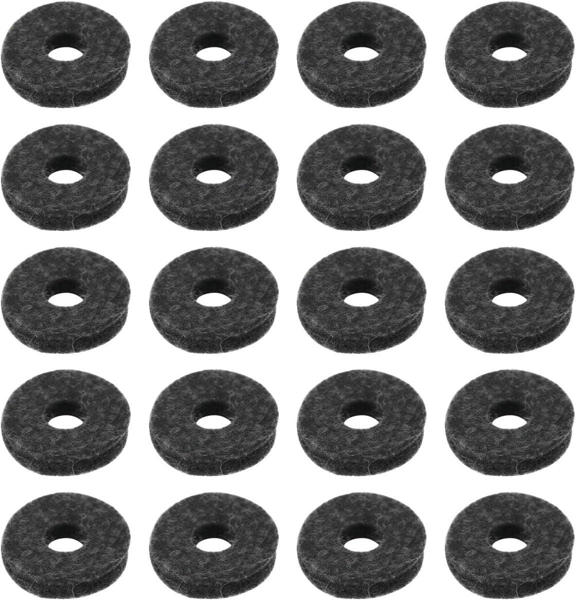 50 stuks zwarte rook stapel vilten pakking 671-181, 19x7x4mm, compatibel met Lionel 2026 675 2025 671