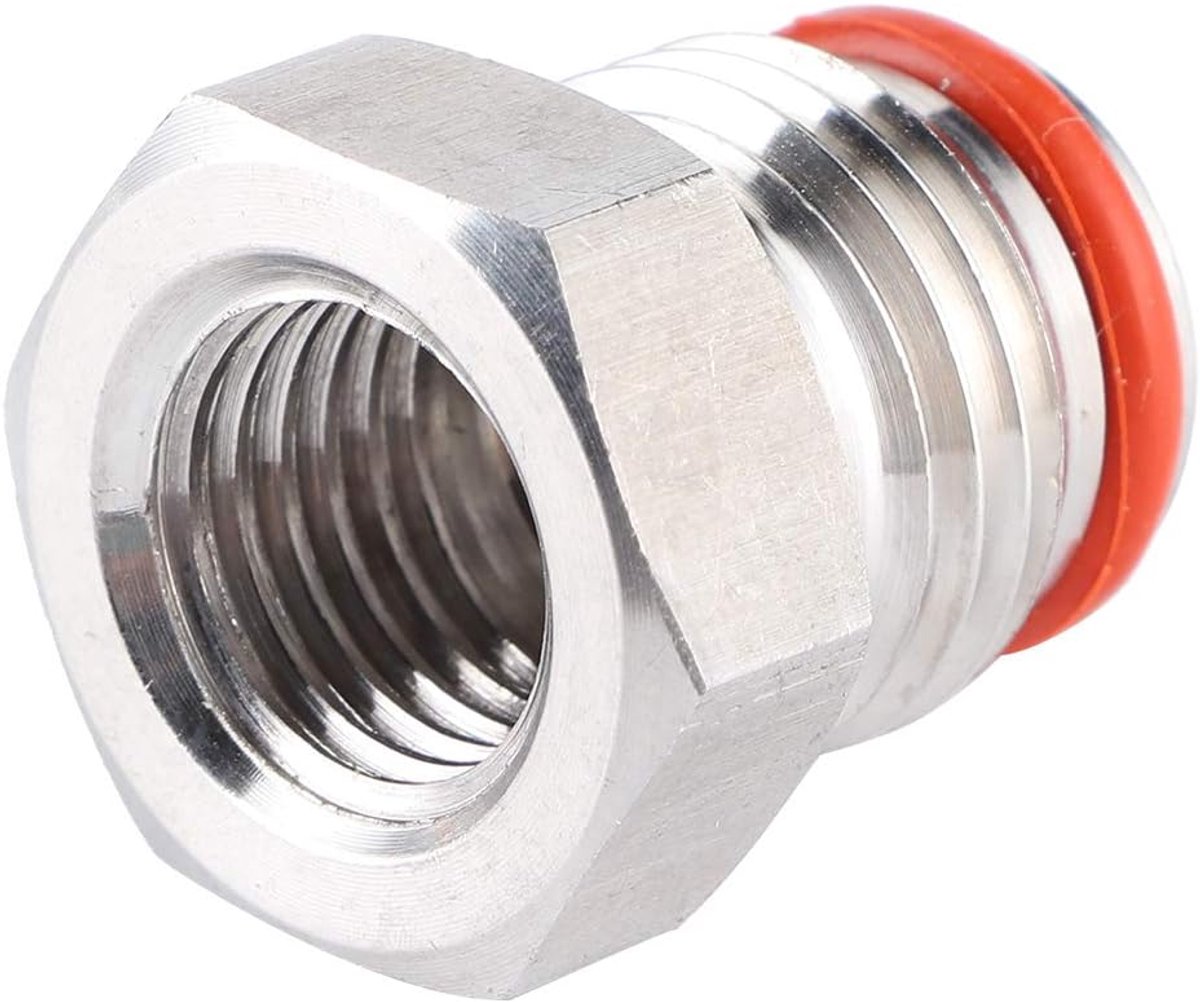 Hardware voor Homebrew-biervaten 1/4 Inch FFL X 19/32 Inch-18 UNF-stekkeradapterconnector, Betrouwbare Kwaliteit, Praktisch Accessoire, Eenvoudig Te Vervangen, Geschikt voor