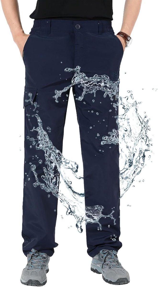 Cargobroek, waterdichte wandelbroek, sneldrogend, outdoorbroek, functionele broek