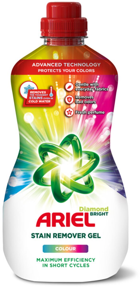 Ariel Vlekverwijderaar Gel Colour Diamond Bright 950 ml