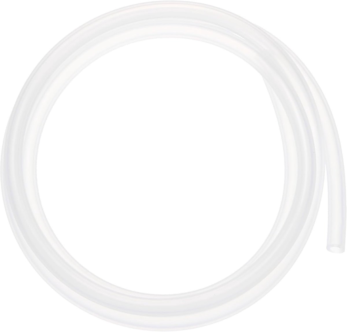 Siliconen buis, 3/16" (5 mm) ID x 11/32" (9 mm) OD siliconenrubber vacuümbuis, 5 ft (1,5 M) hoge temperatuur waterluchtslangpijp voor pomp/vloeistofoverdracht, thuisbrouwen/wijnmaken
