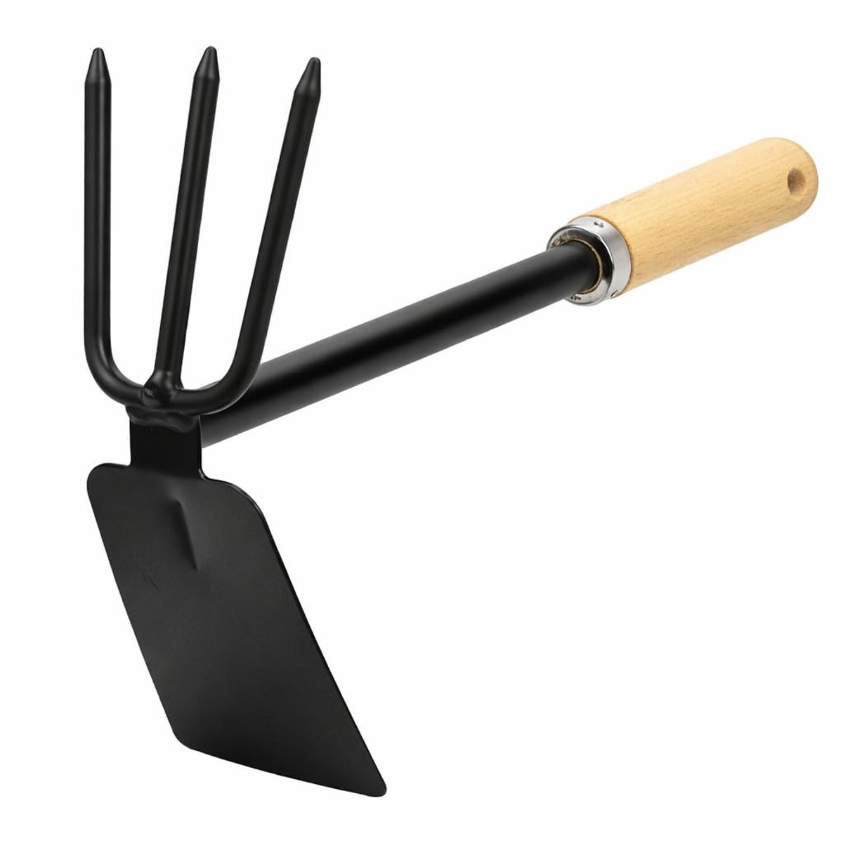 Schoffels voor de houten tuin. Tuingereedschap. De perfecte metgezel voor uw tuin: kleine, krachtige en nauwkeurige schoffel. Beheers de aarde met gemak en precisie.
